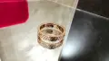 CARTIER Love Band Rose Gold Paved Diamonds Small Model Унисекс Пръстен, снимка 1