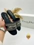 Christian Dior Дамски Черни Чехли Кристиян Диор Код SK1286, снимка 3