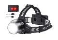 Мощен 9000 mAh Акумулаторен LED Челник XHP70 с ZOOM, Power Bank • За Къмпинг и Риболов, снимка 1