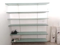  Продавам раздвижен стелаж за стенен монтаж 200 /180см, снимка 1