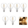 LED крушки E12, за гирлянди G40, снимка 1