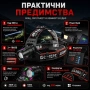 Професионален мощен далекобоен лед лазерен челник за глава риболов каска лов Power Bank PM10-TG, снимка 5