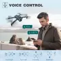 4DRC V28 Дрон с камера 1080P, безчетков мотор, гравитационен сензор, 2 батерии, снимка 7