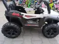 TEXAS акумулаторен джип FAST UTV бял, снимка 3