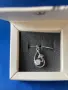 Колие My silver-Au и Ag; Обици с цирконий Palladium-Au; Пръстен със светло син сапфир-сърце-Au, снимка 1