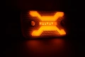 1бр. оранжев диоден НЕОН Х LED габарит Spider опушено стъкло, 24V, снимка 3