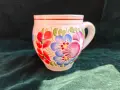 Ръчно изрисувана чешка керамика(Chodská keramika buclák) , снимка 3
