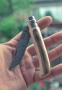 Сгъваем нож Opinel No.8 Carbone опинел Mod  корен орех, снимка 5
