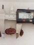 Дамски Маркови фирменни позлатени обеци и пръстен с инкрустирани гранати, снимка 9