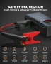 ЕвоТрав (Eigotrav) преносим джъмп стартер / jump starter 12000 mAh с LED SOS и въздушен компресор, снимка 4