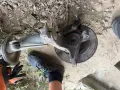 преден амортисьор с главина и диск за  peugeot 206 1.4 hdi 67кс   - цена за брой 20 евро  предварите, снимка 2