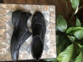 Меки и леки черни обувки Ecco и спортни сиви балеринки Rockport - 40 номер, естествена кожа, снимка 3
