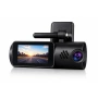 Автомобилен DVR камера с G-сензор Видеорекордер и Камера за задно виждане Двоен обектив HD, снимка 2