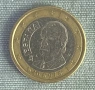 🇪🇸 Испания 1 Евро, 2007 г. • Крал Хуан Карлос I, снимка 1