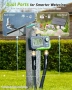 Нов Автоматичен таймер за напояване 2 изхода LCD IP65 за градина двор поливане растения, снимка 4