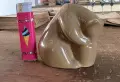 Малко порцеланово мече с гърне, снимка 4