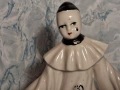 Стара Порцеланова Фигура Тъжният Мим, снимка 10