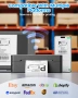Bluetooth термопринтер за етикети , снимка 7