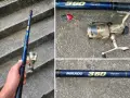 Въдица Mikado Carbon 3.60 м + макара Okuma – Готова за риболов, снимка 1