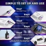 4547 PlayStation 5 Ретро Мини Конзола 4K HDMI – 64GB с 10,000+ Игри и 2 Безжични Джойстика, снимка 5