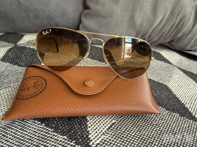 Ray-Ban Aviator Large Metal RB 3025 001/M2, снимка 2 - Слънчеви и диоптрични очила - 54396268