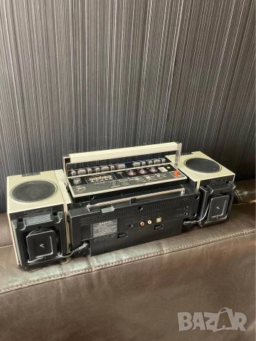 SANYO M-W24K VINTAGE RETRO BOOMBOX радио касетофон, снимка 10 - Радиокасетофони, транзистори - 55136926