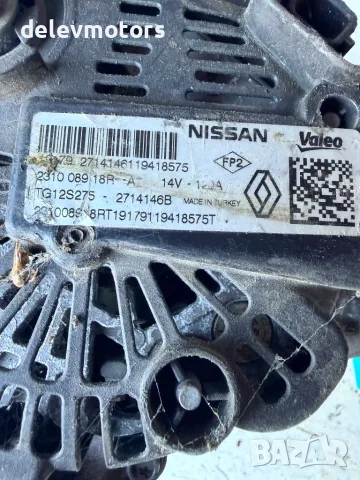 231008918R 14V 120A динамо алтернатор от Renault Captur 1.5 DCI, 5sp, 90ph., двигател K9KE608, снимка 6 - Части - 55656599