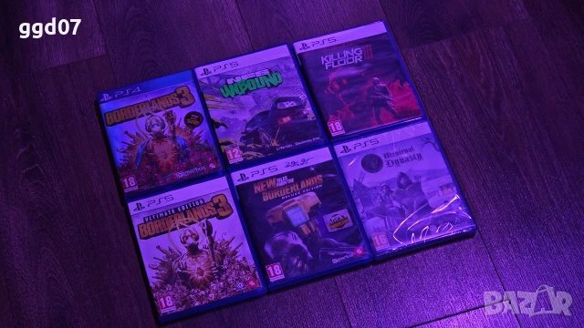 Игри за PlayStation 5 PS5 - BL3, NFS Unbound, KF3 + още