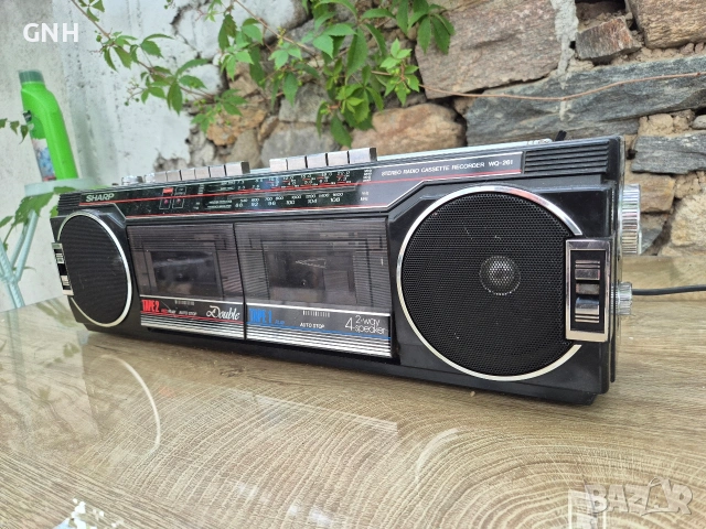 Радиокасетофон Sharp WQ-261Z(BK), снимка 3 - Радиокасетофони, транзистори - 55190513