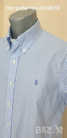 POLO Ralph Lauren Cotton Mens Size 16 1/2  / - L ОРИГИНАЛ! НОВО! Мъжка Риза!, снимка 11 - Ризи - 54818453