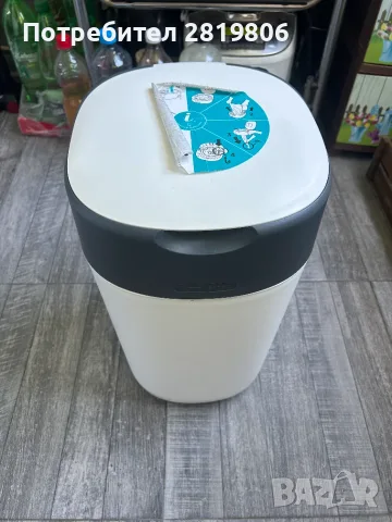Хигиенен кош за памперси/пелени - Tommee Tippee, снимка 8 - Хигиенни препарати - 55539026