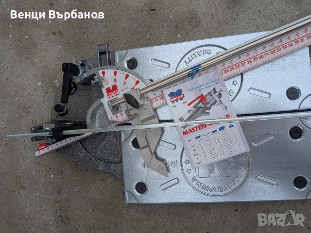 Ръчна машина за рязане на плочки Montolit Masterpiuma 63BP, 63 см