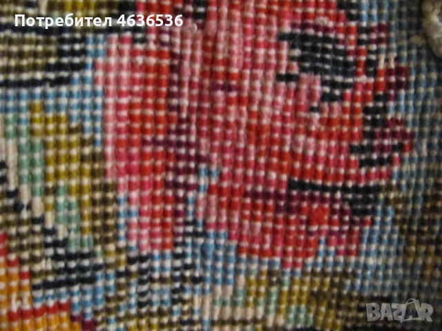 19век ръчно тъкани мотиви , вълна, снимка 6 - Антикварни и старинни предмети - 54040145