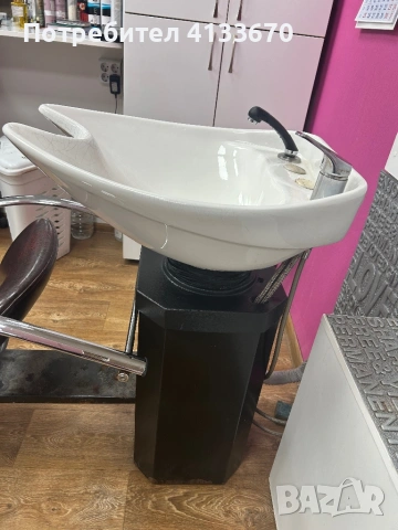 Италианска фризьорска измивна колона, снимка 3 - Фризьорски принадлежности - 54049363