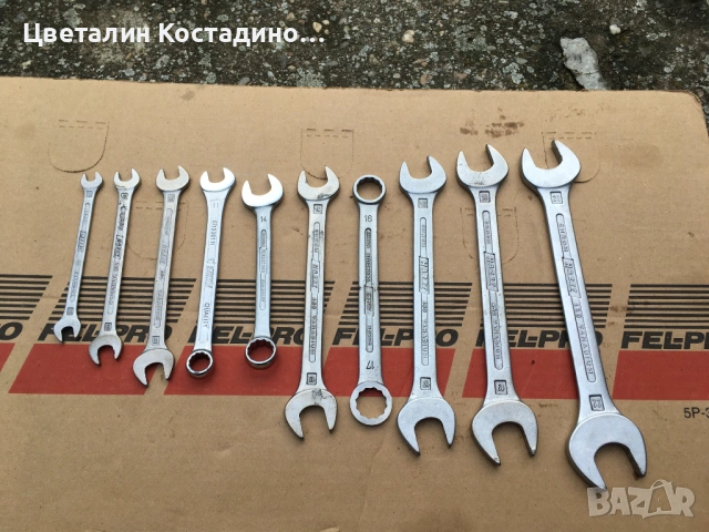 няколко качествени ключа "Hazet"