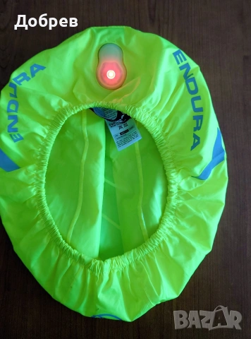 Протектор за каска с LED светлина: Endura Luminite Helmet Cover L/XL LED