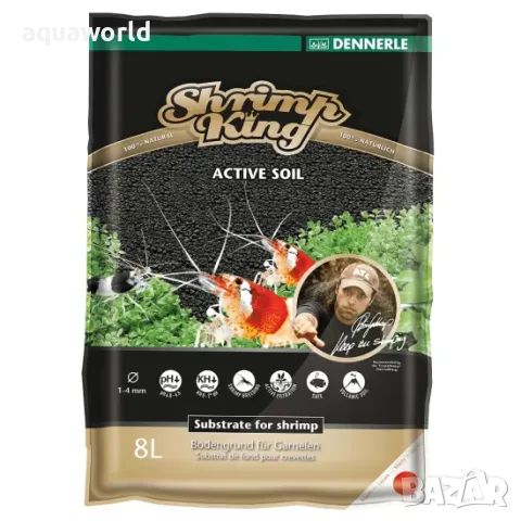 Субстрат Dennerle SK Shrimp Soil 1-4мм  8л