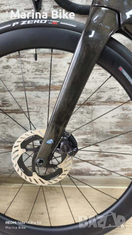 Карбонов шосеен велосипед Factor Ostro Vam Disc Ultegra Di2 Vision SC 45 | 54, снимка 14 - Велосипеди - 54560376