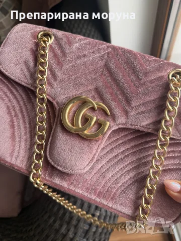 чанта Gucci пепел от рози