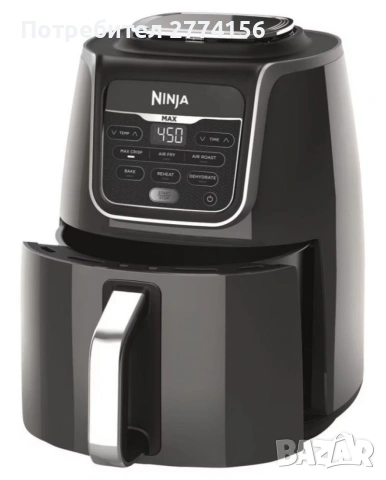 Фритюрник с горещ въздух NINJA AF160 еърфраер, снимка 2 - Фритюрници - 54994575