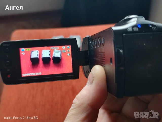 Цифрова видеокамера Samsung HMX F-90, снимка 2 - Камери - 54223396