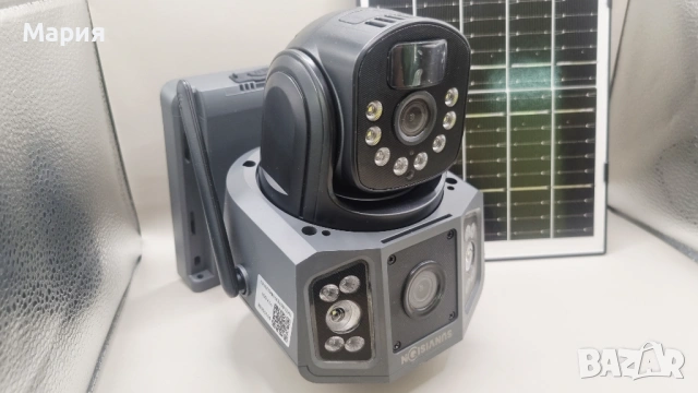 4G Соларна Камера със SIM карта DUAL LENSE IPC-V380-P3