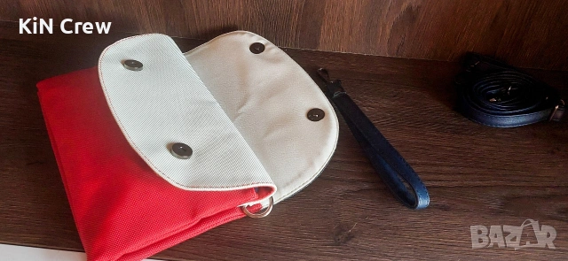 Дамска Чанта Tommy Hilfiger - Crossbody с магнитно закопчаване, снимка 7 - Чанти - 53967869