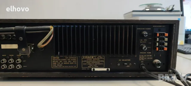 Ресивър Fiseher RS-1020#1, снимка 4 - Ресийвъри, усилватели, смесителни пултове - 55536696