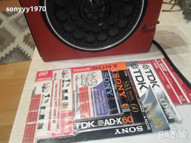 NATIONAL PANASONIC RF-888JB RED-ВНОС SWISS 1807261933L4, снимка 5 - Радиокасетофони, транзистори - 55334356