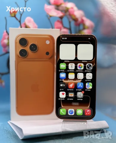 ГАРАНЦИОНЕН!!! Apple iPhone 17 Pro, 256GB, 5G, Cosmic Orange, снимка 2 - Apple iPhone - 55455376
