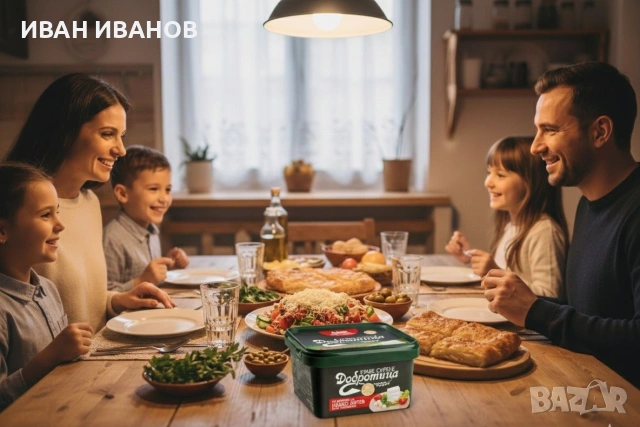 Краве сирене Добротица 0.800 кг зелена кутия, снимка 2 - Домашни продукти - 55167891