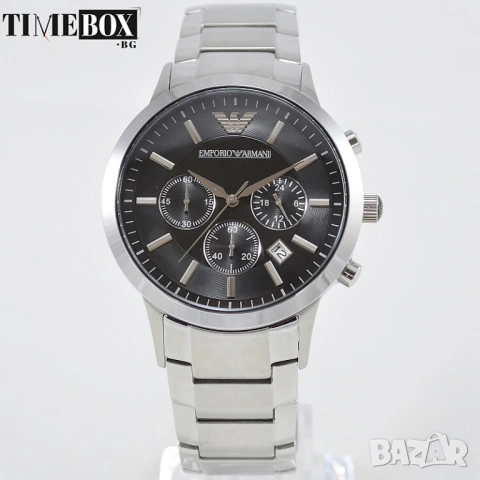 Emporio Armani AR2434 Renato Chronograph, снимка 2 - Мъжки - 47393459