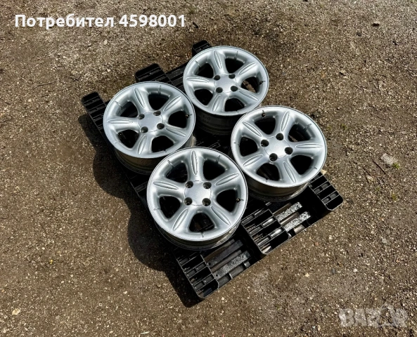 4бр.Алуминиеви джанти 15цола 4x108 за Citroen Berlingo,Peugeot Partner, снимка 3 - Гуми и джанти - 54898462