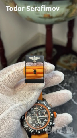 Мъжки часовник Breitling Endurance Pro Orange Chronograph, снимка 4 - Мъжки - 55266435